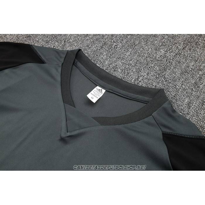 Chandal del Real Madrid 23-24 Manga Corta Verde - Pantalon Corto